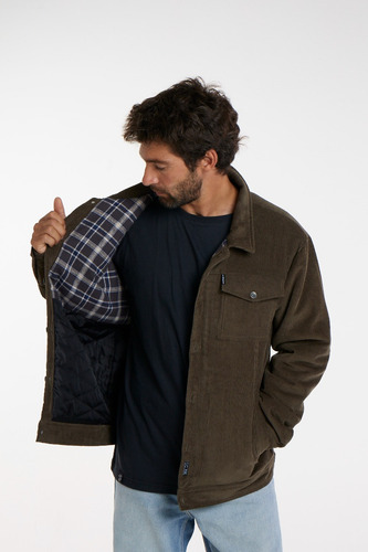 Chaqueta Cotelé Verde Toke
