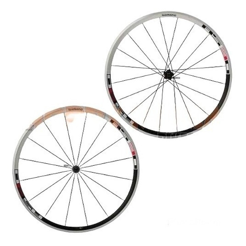 Ruedas Bicicleta Ruta Shimano Wh-rs30 700c Aluminio 8 9 10v