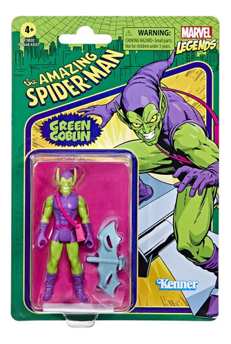 Marvel Legends The Amazing Spiderman Green Goblin Duende 