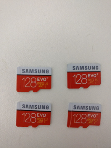 Cartões De Memória Microsd Samsung Evo+ 128gb Novo! Original
