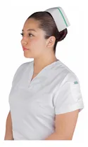 Comprar Cofia Enfermeria General + Pasadores Blancos De Regalo