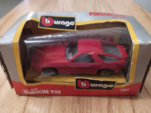 Auto Coleccion Juguete Escala 1: 43 Porsche 928 Burago Usado