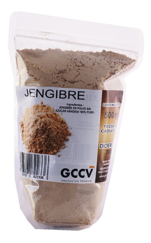 Jengibre En Polvo Premium  500 Gr