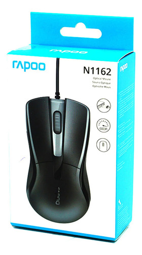 Mouse Rapoo N1162 - Preto