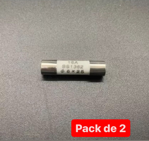 Fusible Cerámico - 6mm X 25mm - 250v De 16 Amp.