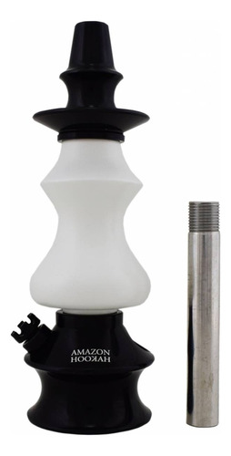 Stem Amazon Hookah Prime - Metal Black - Madeira White