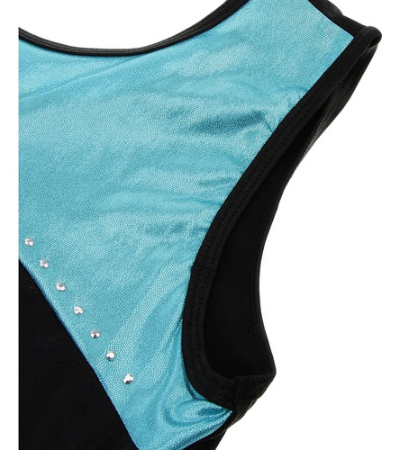 Maillot De Gimnasia Artística Leotardo De Ballet Sin Mangas