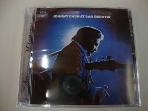 Johnny Cash Cd At San Quentin Lacrado Importado Versão do álbum Estandar