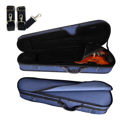 Estuche Para Violín Adm 4/4 De Tamaño Completo Rigido Basic