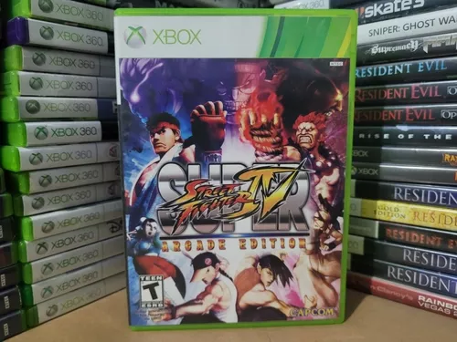 Jogo Super Street Fighter Iv - Xbox 360 - Física - Original