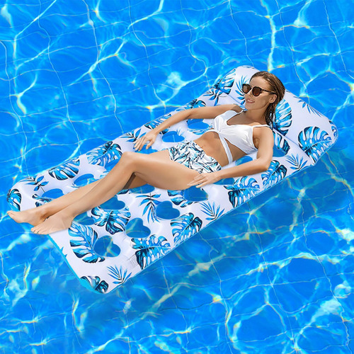 Flotadores Para Piscina Colchón Inflable Plegable Flotante P
