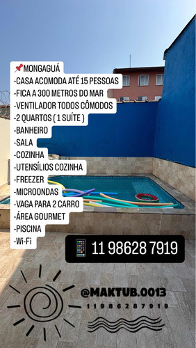Casa Para Locação Mongaguá Temporada