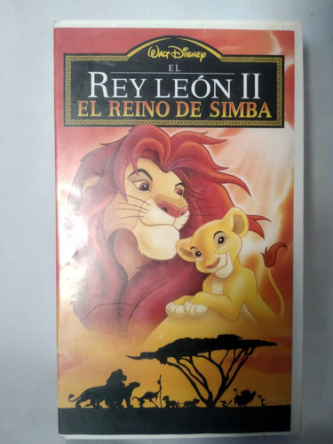 El Rey Leon 2 Vhs Disney