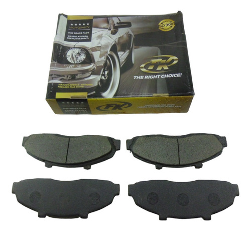 Pastilla De Freno Delantera Ford F150 Lariat 2008 7558