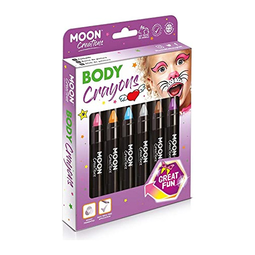 Face Paint Stick-body Crayon Adventure Colours Boxset Makeup