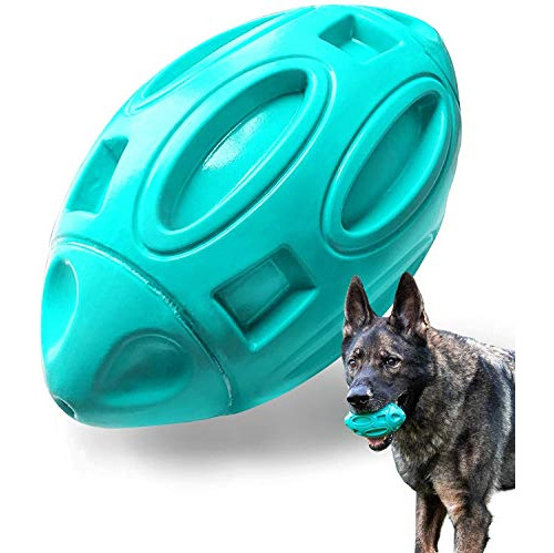 Vikano Squeaky Dog Toys Para Masticadores Agresivos: Pelota 