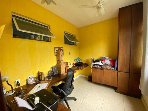 Imagem 13 de 25 de Casa Com 5 Dormitórios Para Alugar, 300 M² Por R$ 10.000,00/mês - Embaré - Santos/sp - Ca1460