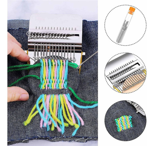 Mini Loom Speedweve Type Weave Herramienta Para Zurcir.