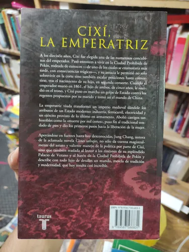 Cixi La Emperatriz - Jung Chang - Original (Usado)