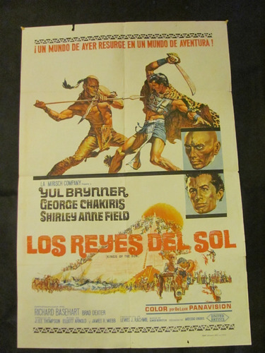 Afiche - Los Reyes Del Sol - Yul Brynner