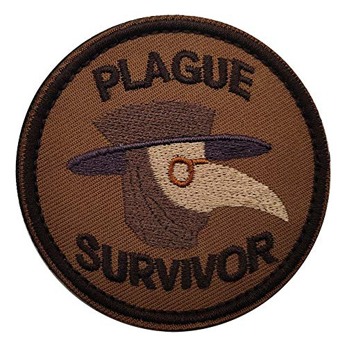 Plague Survivor Geek Merit Badge Patches 2021, Emblema ...