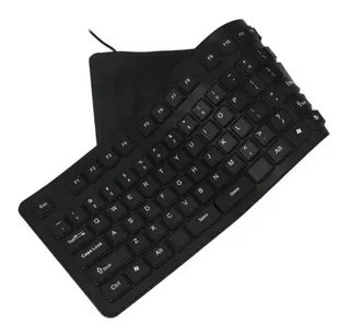 Teclado Flexible Usb Silicona Impermeable Wb-26 Keyboard