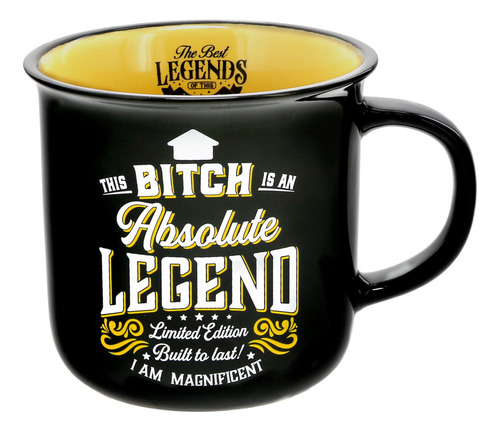 Pavilion Gift Company ' Bitch Absolute Legend ' Taza De Cerá