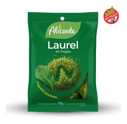 Alicante Laurel En Hojas X 10 Gr