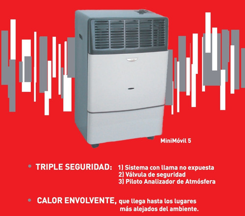 Imagen 8 de 10 de Garrafera Estufa Portatil Eskabe 4300 Kcal Minimovil Oferta
