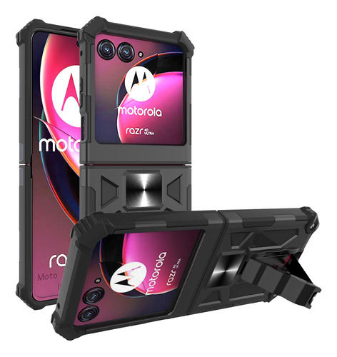 Funda Resistente Para Motorola Razr 40 Ultra Magnetica - N