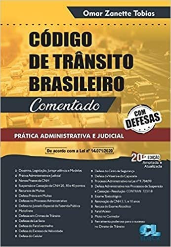 Imagem 1 de 2 de Livro Código De Trânsito Brasileiro Comentado 2021