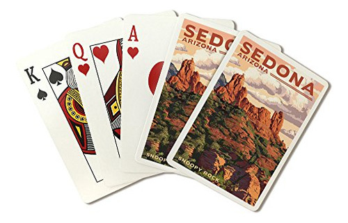 Sedona, Arizona, Snoopy Rock (52 Baraja De Cartas De Tam