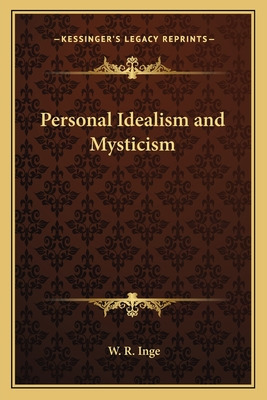 Libro Personal Idealism And Mysticism - Inge, W. R.