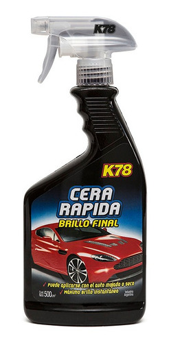 Cera Rapida Brillo Final Gatillo K78 500cc