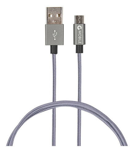 Cable Micro Usb A Usb G Mobile 30 Cm Gris