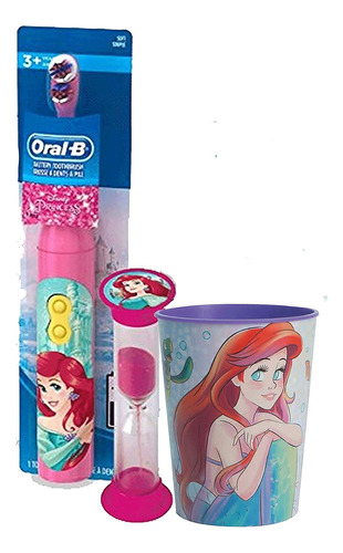 El Poco Mermiad  Ariel 3pc Brillante Sonrisa Higiene Bucal S