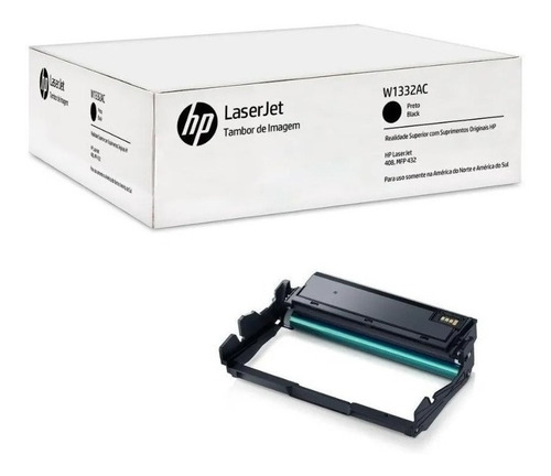 Unidade De Imagem W1332a Hp M408fdn M408 408fdn Preto