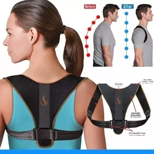 Corrector Postura Mujer Hombre Espalda Faja Microcentro