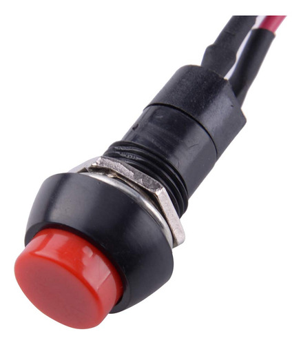 X2 Boton Pulsador Eléctrico Universal 12v Autos Motos $