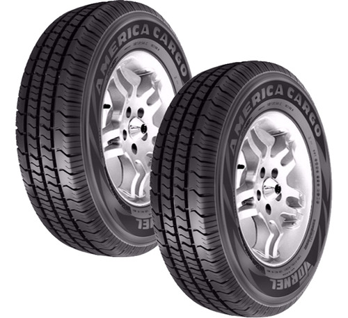 Paquete De 2 Llantas 205/70 R15 Tornel America Cargo (reforz