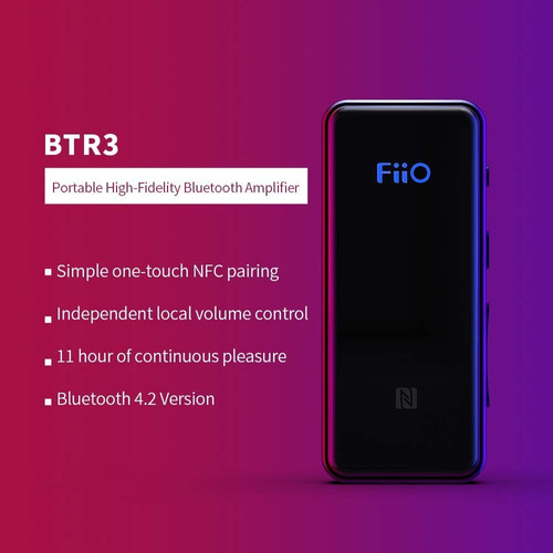 Fiio Btr3 Receptor Bluetooth Hifi 