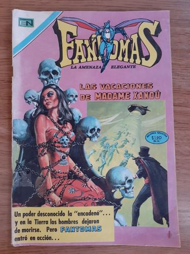 Cómic Fantomas Número 50 Novaro 1970