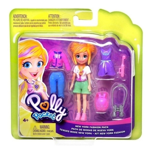 Polly Pocket Pack De Modas De Nueva York Mattel. Cachavacha