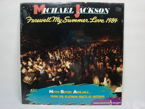 Vinilo Michael Jackson Farewell My Summer Love 1984-sellado