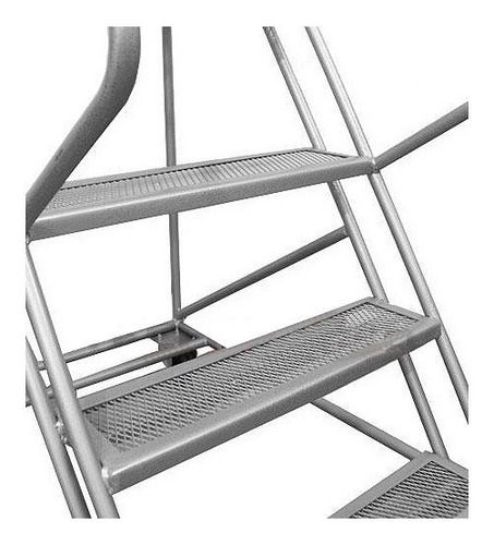 Imagen 3 de 5 de Escalera Para Depósito Con Ruedas Tipo Burro Avión - 250 Cm
