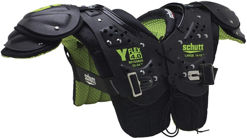 Shoulder Hombreras Schutt Youth Xxl Toda Posiciones 16-17 In