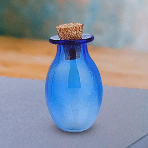 5 Frascos De Botellas De Deseos, Minibotellas De Vidrio,