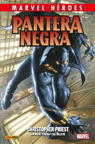 Libro - Panini España - Marvel Heroes - Pantera Negra De Pr