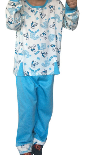 Pijama Infantil Menina Moletinho Aflanelado 2 A 6 Anos 