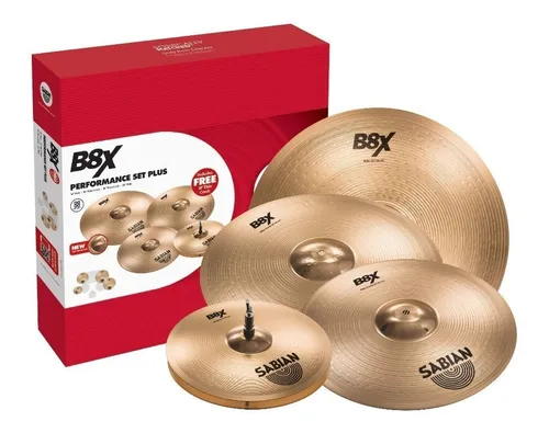comprar Set De 5 Platillos Sabian B8x Performance 45003xg Bronce B8